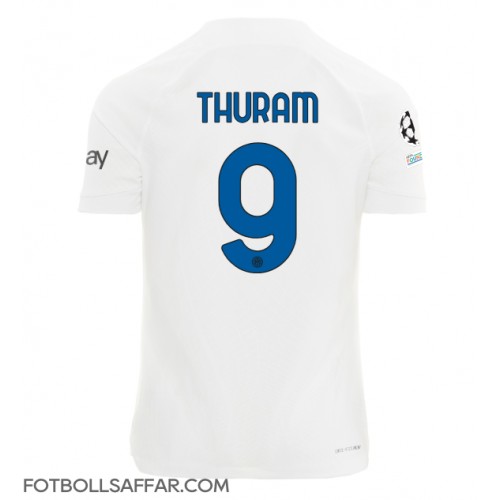 Inter Milan Marcus Thuram #9 Bortatröja 2023-24 Kortärmad